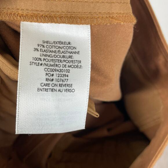 Alice + Olivia Brown Faux Suede Cargo Pants 10 - Picture 8 of 8